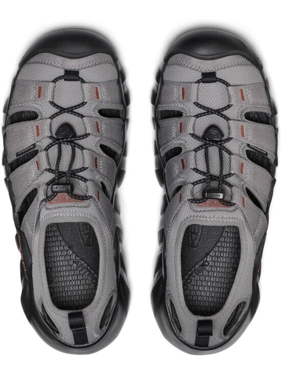 Men\'s Steel Grey Hyper port Closed Toe Breathable Comfortable Sandal Shoes main image 6